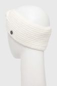 Пов'язка з домішкою вовни Roxy колір білий