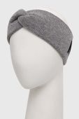 Пов'язка з домішкою вовни Moschino колір сірий (3403575)