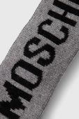 Пов'язка з домішкою вовни Moschino колір сірий (3403575)