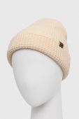 Шапка Billabong колір бежевий з товстого трикотажу (3577516)