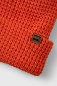Шапка Billabong колір помаранчевий з товстого трикотажу (3577519)
