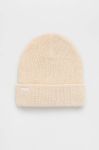 Шапка Billabong колір бежевий з товстого трикотажу (3445763)