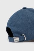 Кепка Karl Lagerfeld Jeans з аплікацією колір блакитний (3347138)