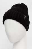 Шапка Bomboogie колір чорний з товстого трикотажу (3574458)