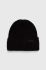 Шапка Columbia колір чорний з товстого трикотажу (3492561)