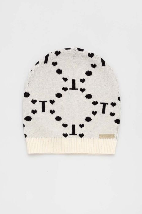 Шапка Twinset колір бежевий (3450200)