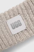 Пов'язка з домішкою вовни UGG колір сірий