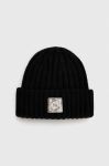 Шапка Pepe Jeans колір чорний з товстого трикотажу
