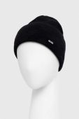 Шапка з домішкою вовни BOSS колір чорний (3653525)