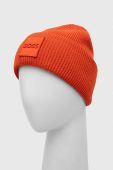 Шапка з домішкою вовни BOSS колір помаранчевий