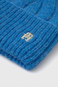 Шапка з домішкою вовни Tommy Hilfiger колір блакитний (3519823)