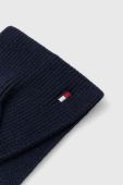 Пов'язка з домішкою кашеміру Tommy Hilfiger колір синій