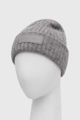 Шапка з домішкою вовни Tommy Hilfiger колір сірий з товстого трикотажу (3415149)