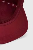 Кепка Tommy Hilfiger колір бордовий однотонна
