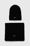 Шапка і шарф Tommy Jeans колір чорний (3559546)