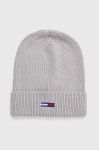 Шапка Tommy Jeans колір сірий