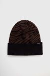 Шапка Rip Curl колір коричневий з товстого трикотажу (3577523)