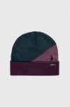 Шапка Smartwool Thermal Merino колір фіолетовий вовняна