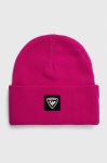 Шапка Rossignol колір рожевий (3597576)