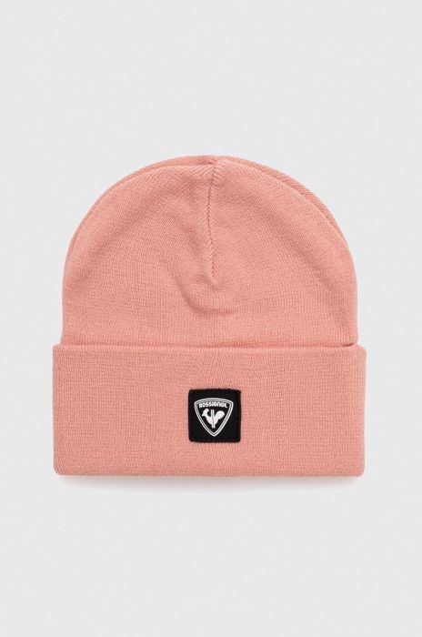 Шапка Rossignol колір рожевий (3597575)