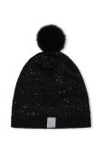 Дитяча шапка Karl Lagerfeld колір чорний з тонкого трикотажу (3461954)