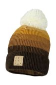 Дитяча шапка Jamiks BRETTE колір коричневий
