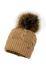 Дитяча шапка Jamiks JANET колір коричневий