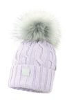 Дитяча шапка Jamiks KIRSTEN колір фіолетовий