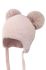 Дитяча шапка з домішкою вовни Jamiks PERLITA колір рожевий з тонкого трикотажу