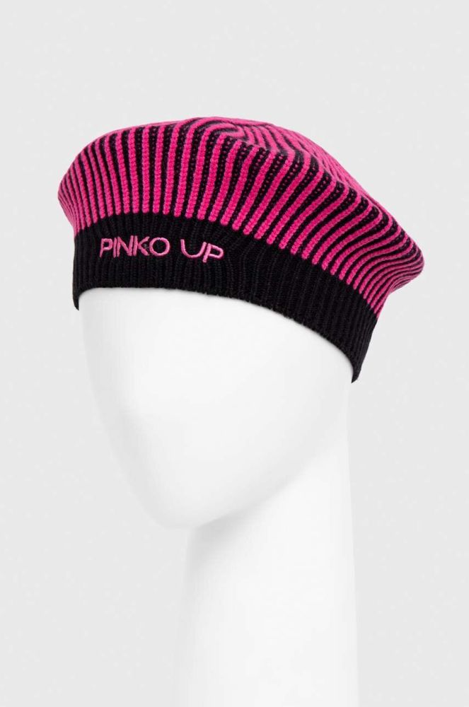 Дитячий берет Pinko Up колір чорний
