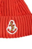 Дитяча бавовняна шапка Mini Rodini колір червоний з бавовни