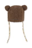 Шапка для немовлят Konges Sl?jd колір коричневий