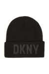 Дитяча шапка Dkny колір чорний