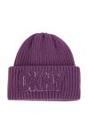 Дитяча шапка Dkny колір фіолетовий (3424055)
