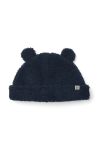 Дитяча шапка Liewood колір синій