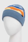 Дитяча шапка Vans VANS MOUNTAIN BEANIE VN00061ZJCN1 з товстого трикотажу колір блакитний