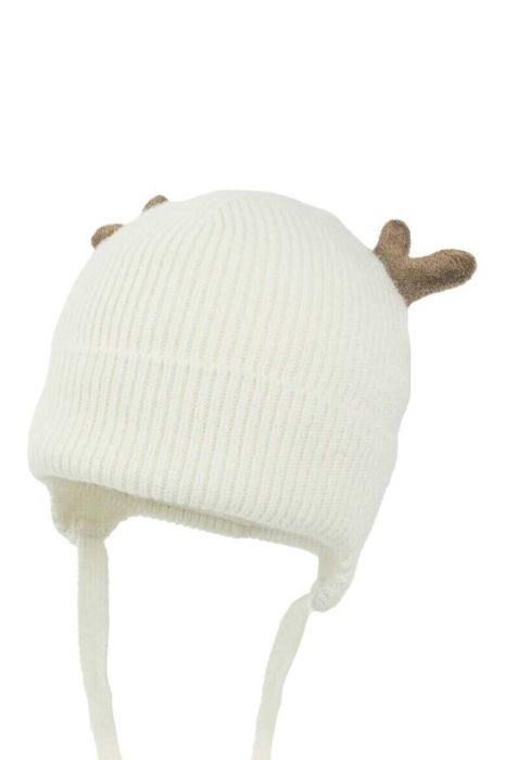 Дитяча шапка Jamiks GRAHAM колір бежевий