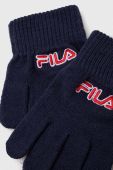 Дитяча шапка і рукавички Fila BEREA Set beanies & Gloves колір синій