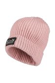 Дитяча шапка Didriksons BUS KDS BEANIE колір рожевий