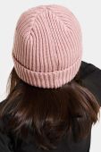 Дитяча шапка Didriksons BUS KDS BEANIE колір рожевий