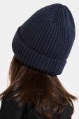 Дитяча шапка Didriksons BUS KDS BEANIE колір синій