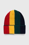 Дитяча шапка United Colors of Benetton з тонкого трикотажу колір барвистий (3632778)