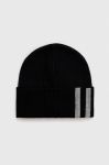Дитяча шапка United Colors of Benetton колір чорний з тонкого трикотажу (3601822)