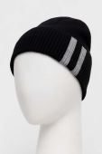 Дитяча шапка United Colors of Benetton колір чорний з тонкого трикотажу (3601822)
