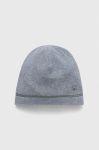 Дитяча шапка United Colors of Benetton колір сірий з тонкого трикотажу