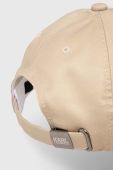Кепка Karl Lagerfeld колір бежевий з аплікацією (3359982)