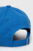 Бавовняна бейсболка BOSS з аплікацією колір блакитний (3296602)