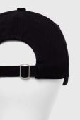Бавовняна бейсболка Vertere Berlin колір чорний з аплікацією (3587796)