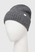 Шапка з домішкою вовни Les Deux колір сірий