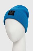 Шапка North Sails з товстого трикотажу колір блакитний